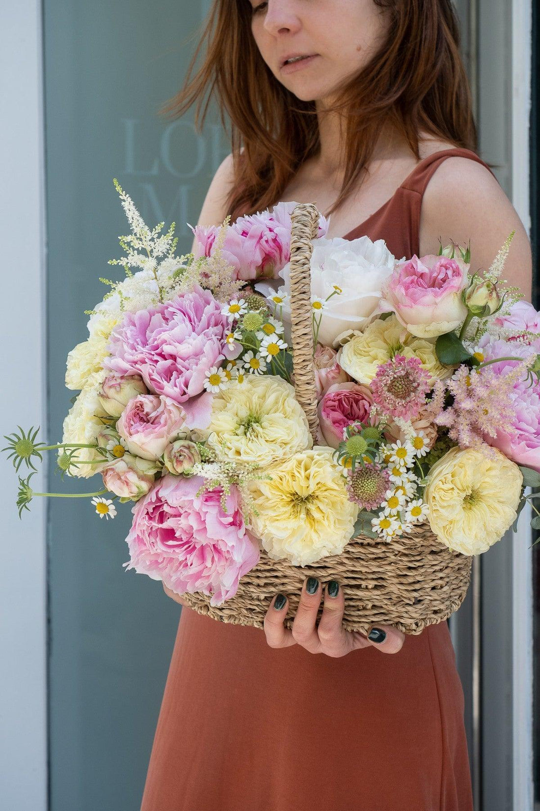 Cesta de flores - Lorena Marco